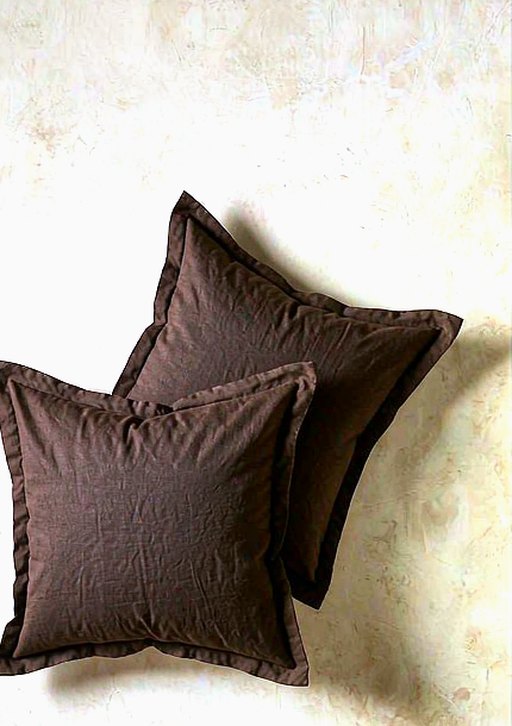 Linen Pillowcase Set of Two in Slate