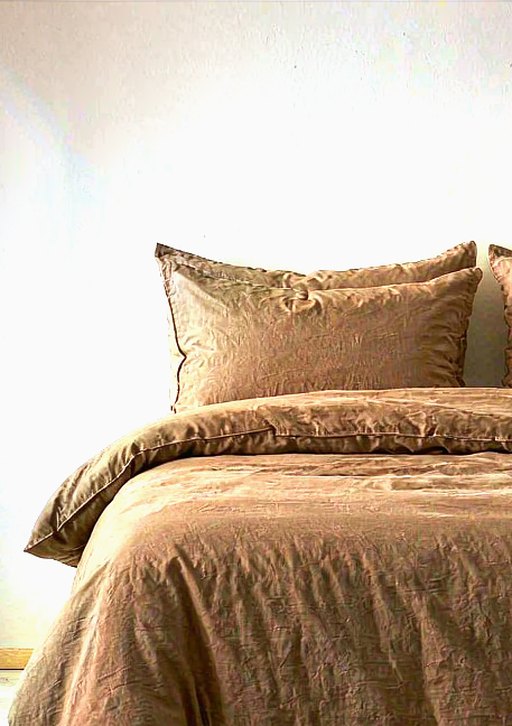 Signature Linen Sheet Set in Cocoa