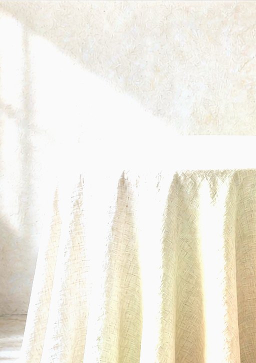 Linen Tablecloth in Ivory